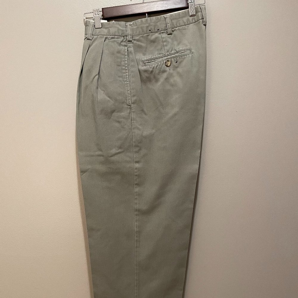 Mens Pants Todays Man The West side Khaki 30 x 32 Gently Worn